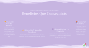 explication des benefices de la pare de Rocio Belen
