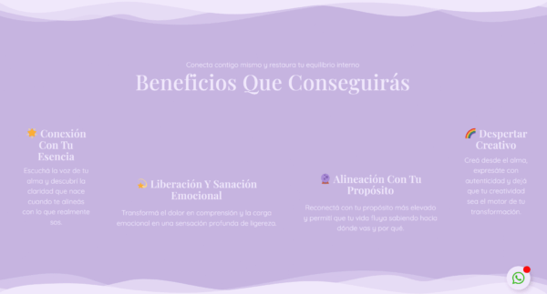 explication des benefices de la pare de Rocio Belen