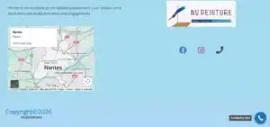 ex réalisation pied de page site partenaire nvpeinture